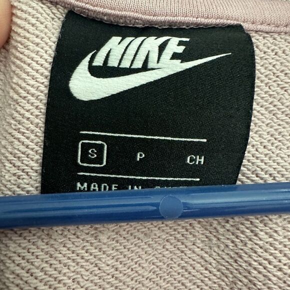 Nike Full Zip Girls  Kids Jacket Full Zip Sweatshirt Small Pink Athletic - Picture 2 of 3